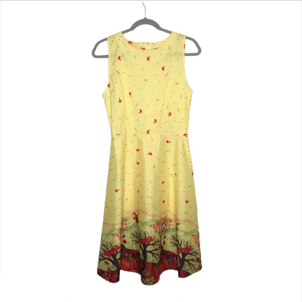 Woodland Creatures Cottage Dress